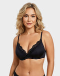 Deep V Lace Push-Up Bra