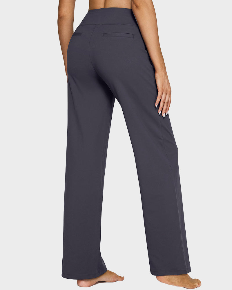Loose High-Waist Business Wide-Leg Yoga Pants