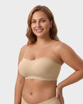 Non-Slip Bandeau Seamless Wireless Strapless Bra