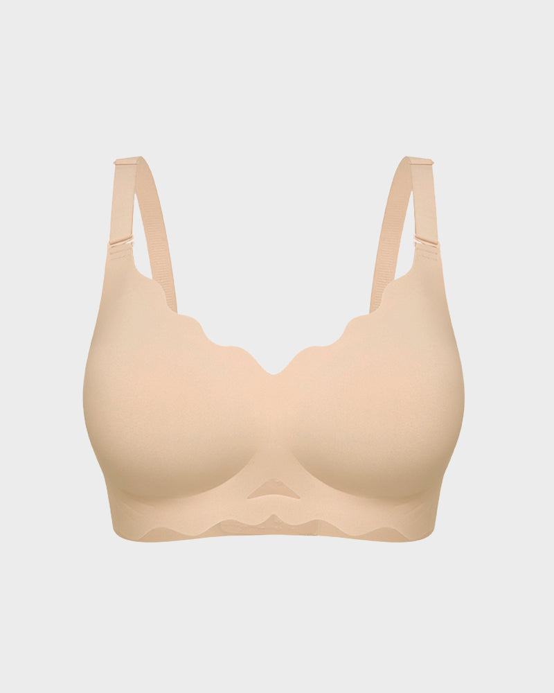 Seamless Wireless Scalloped Edge