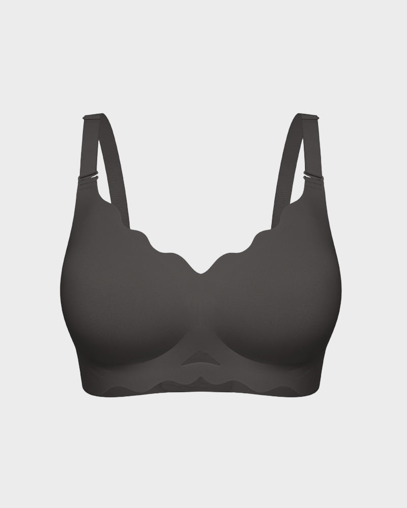 Seamless Wireless Scalloped Edge