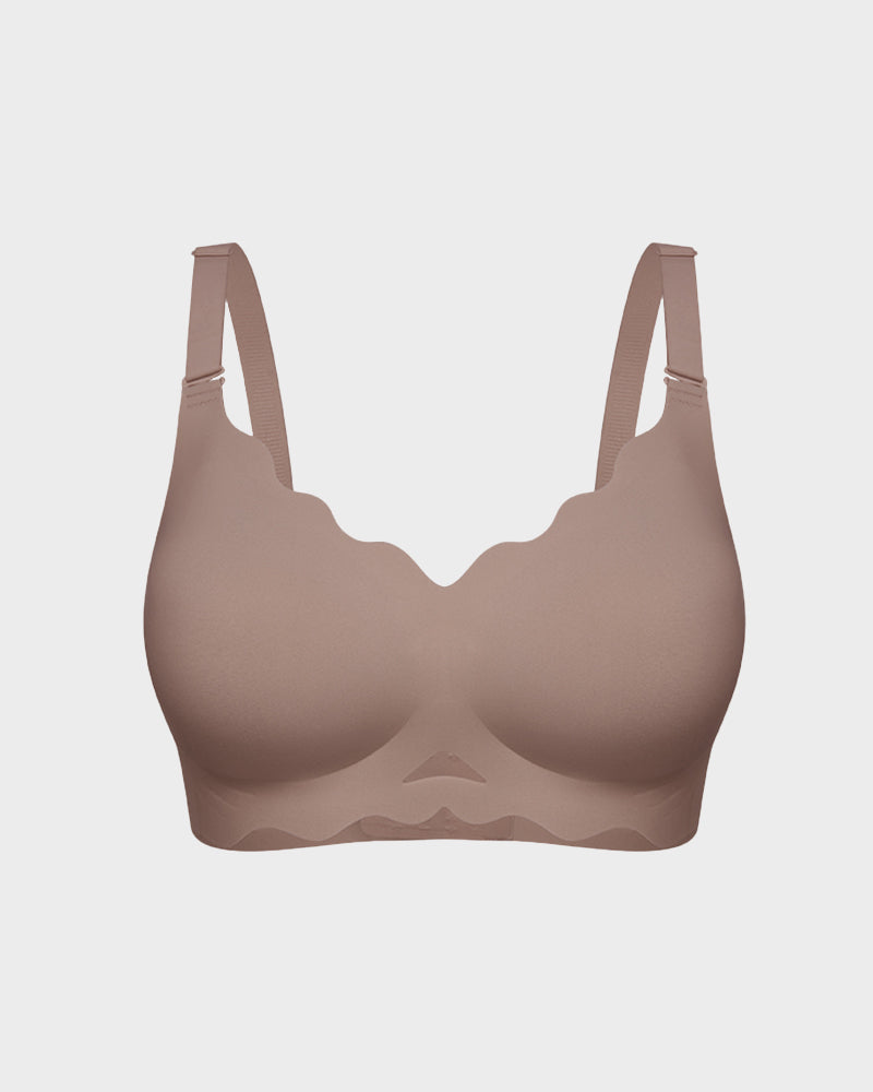 Seamless Wireless Scalloped Edge