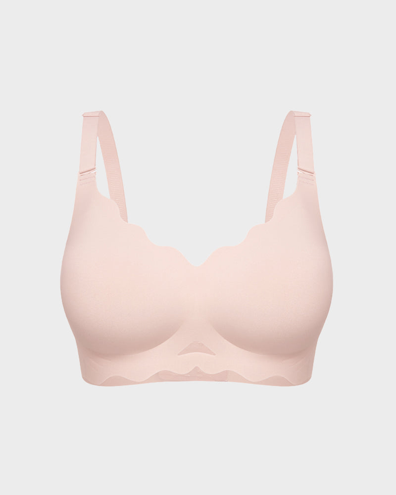 Seamless Wireless Scalloped Edge
