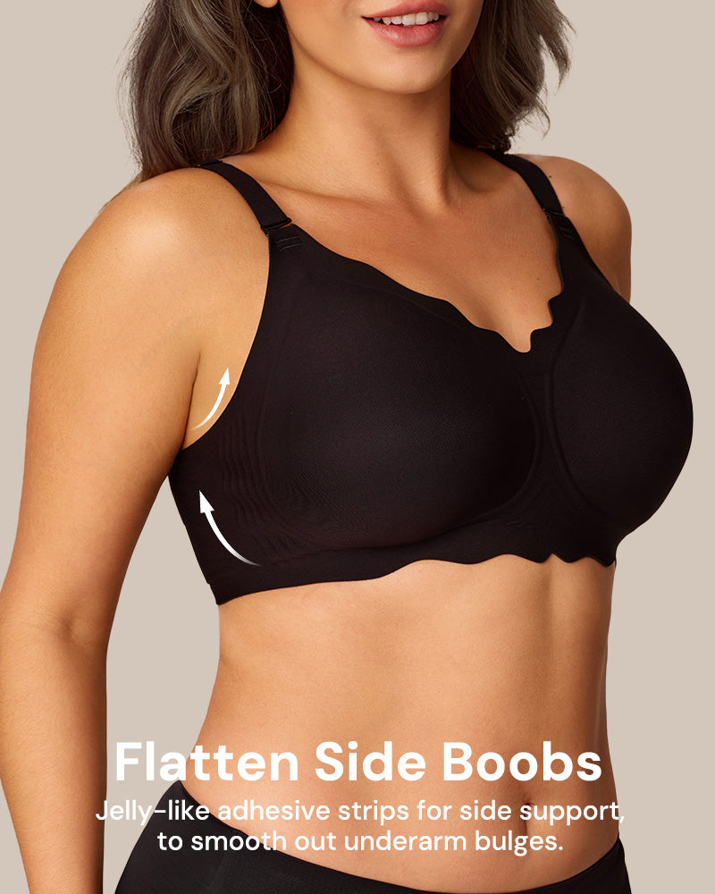 Soft Full Coverage Scalloped Wireless