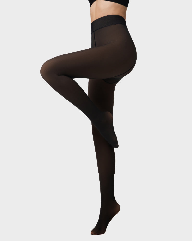 Translucent Fleece Lined Tights