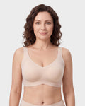 Comfortable Wireless Full Coverage Jelly Smoothing Bra